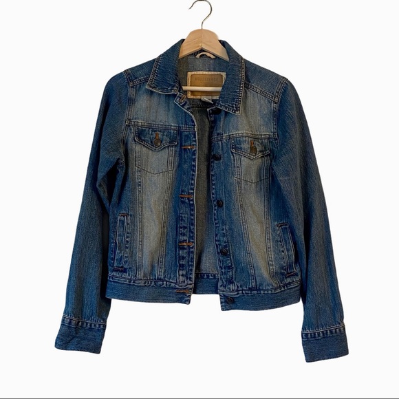 Hollister Jackets & Blazers - Hollister Distressed Jean Jacket Medium